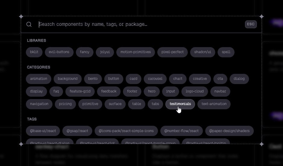 UI Forge project view 3